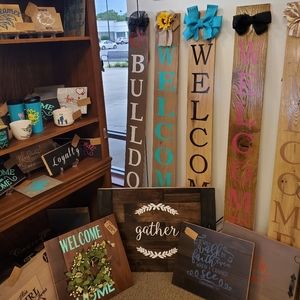 Customized Welcome Signs/Team Signs